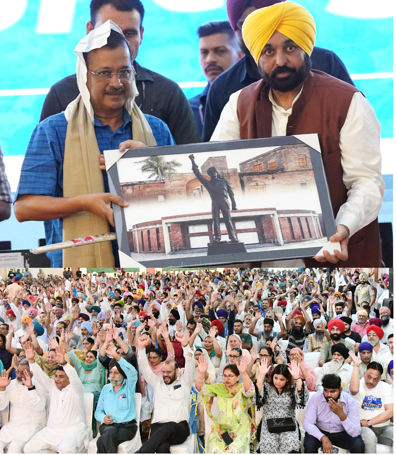 From ‘Udta Punjab’ to ‘Badalta Punjab’: AAP has transformed drug hotspots into drug-free zones: Arvind Kejriwal.